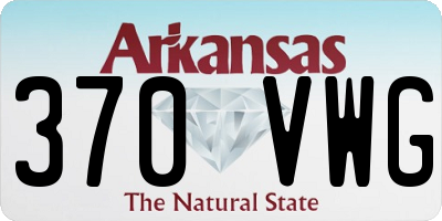 AR license plate 370VWG