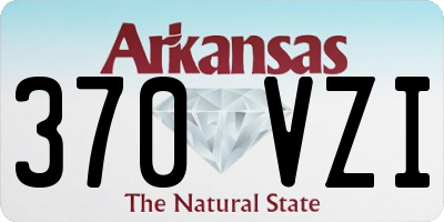 AR license plate 370VZI