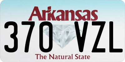 AR license plate 370VZL