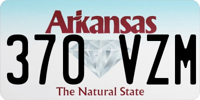AR license plate 370VZM