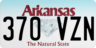 AR license plate 370VZN