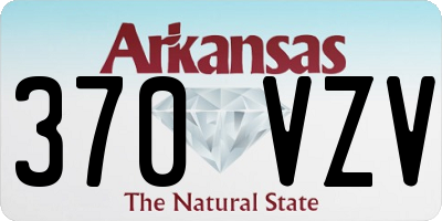 AR license plate 370VZV