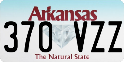 AR license plate 370VZZ