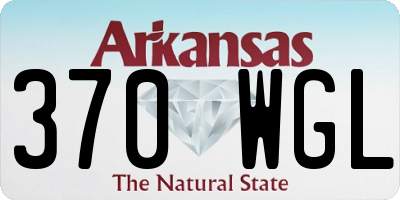 AR license plate 370WGL