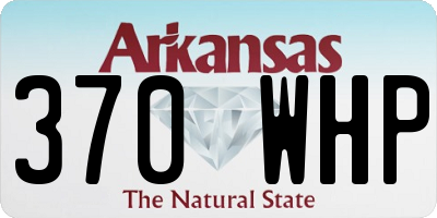 AR license plate 370WHP