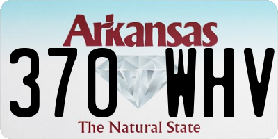AR license plate 370WHV