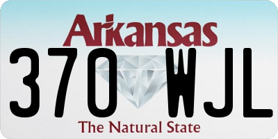 AR license plate 370WJL