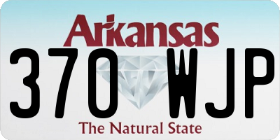 AR license plate 370WJP