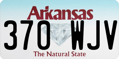 AR license plate 370WJV