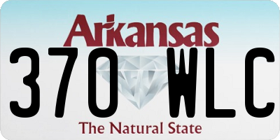 AR license plate 370WLC