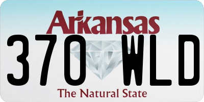 AR license plate 370WLD