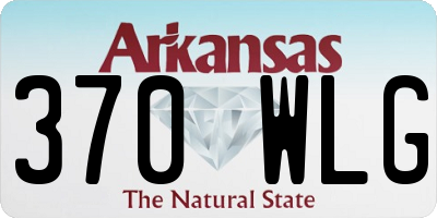 AR license plate 370WLG
