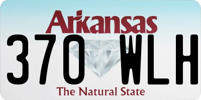 AR license plate 370WLH