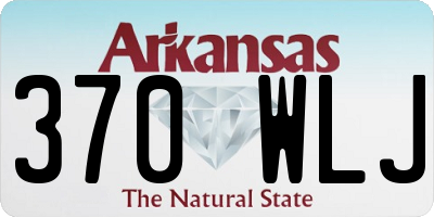 AR license plate 370WLJ