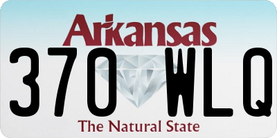AR license plate 370WLQ