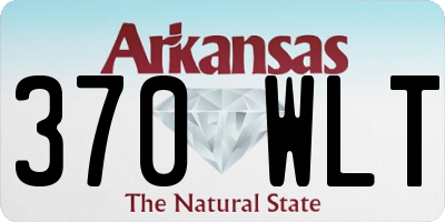 AR license plate 370WLT