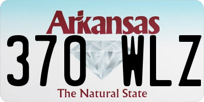 AR license plate 370WLZ