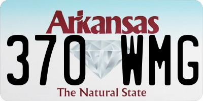 AR license plate 370WMG