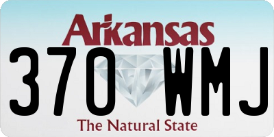 AR license plate 370WMJ