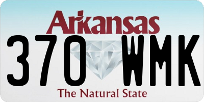 AR license plate 370WMK