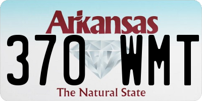 AR license plate 370WMT