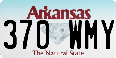 AR license plate 370WMY