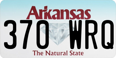 AR license plate 370WRQ