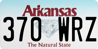 AR license plate 370WRZ
