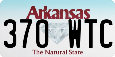 AR license plate 370WTC