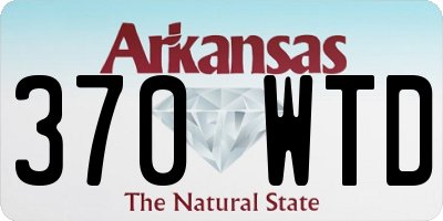 AR license plate 370WTD