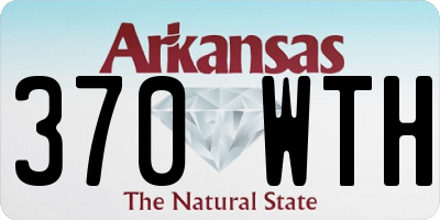 AR license plate 370WTH