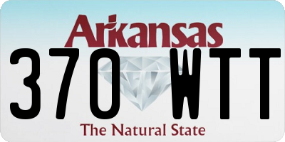 AR license plate 370WTT