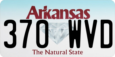 AR license plate 370WVD