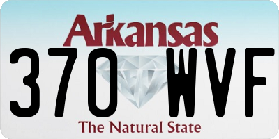AR license plate 370WVF