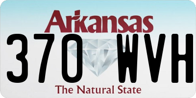 AR license plate 370WVH