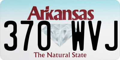AR license plate 370WVJ
