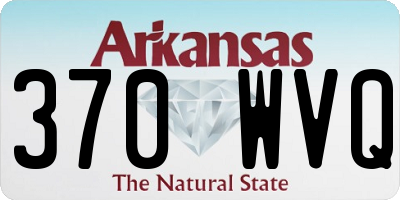 AR license plate 370WVQ