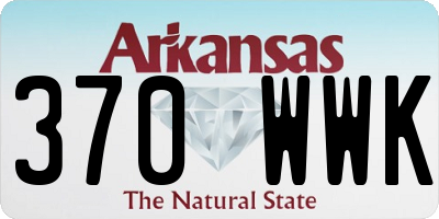 AR license plate 370WWK