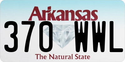 AR license plate 370WWL