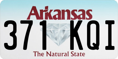 AR license plate 371KQI
