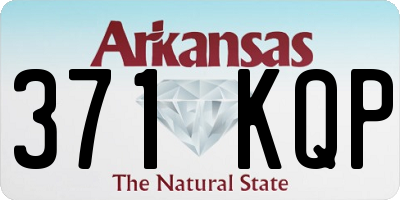 AR license plate 371KQP