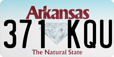 AR license plate 371KQU
