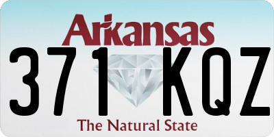 AR license plate 371KQZ