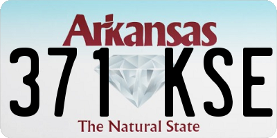 AR license plate 371KSE