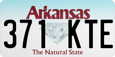 AR license plate 371KTE