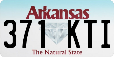 AR license plate 371KTI