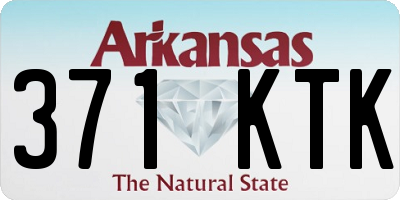 AR license plate 371KTK