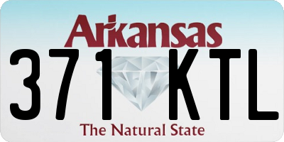 AR license plate 371KTL