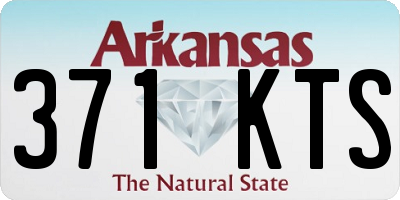 AR license plate 371KTS