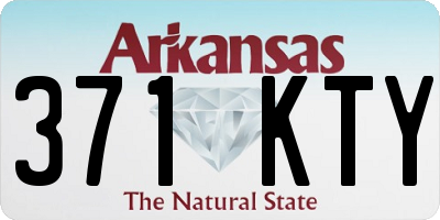 AR license plate 371KTY